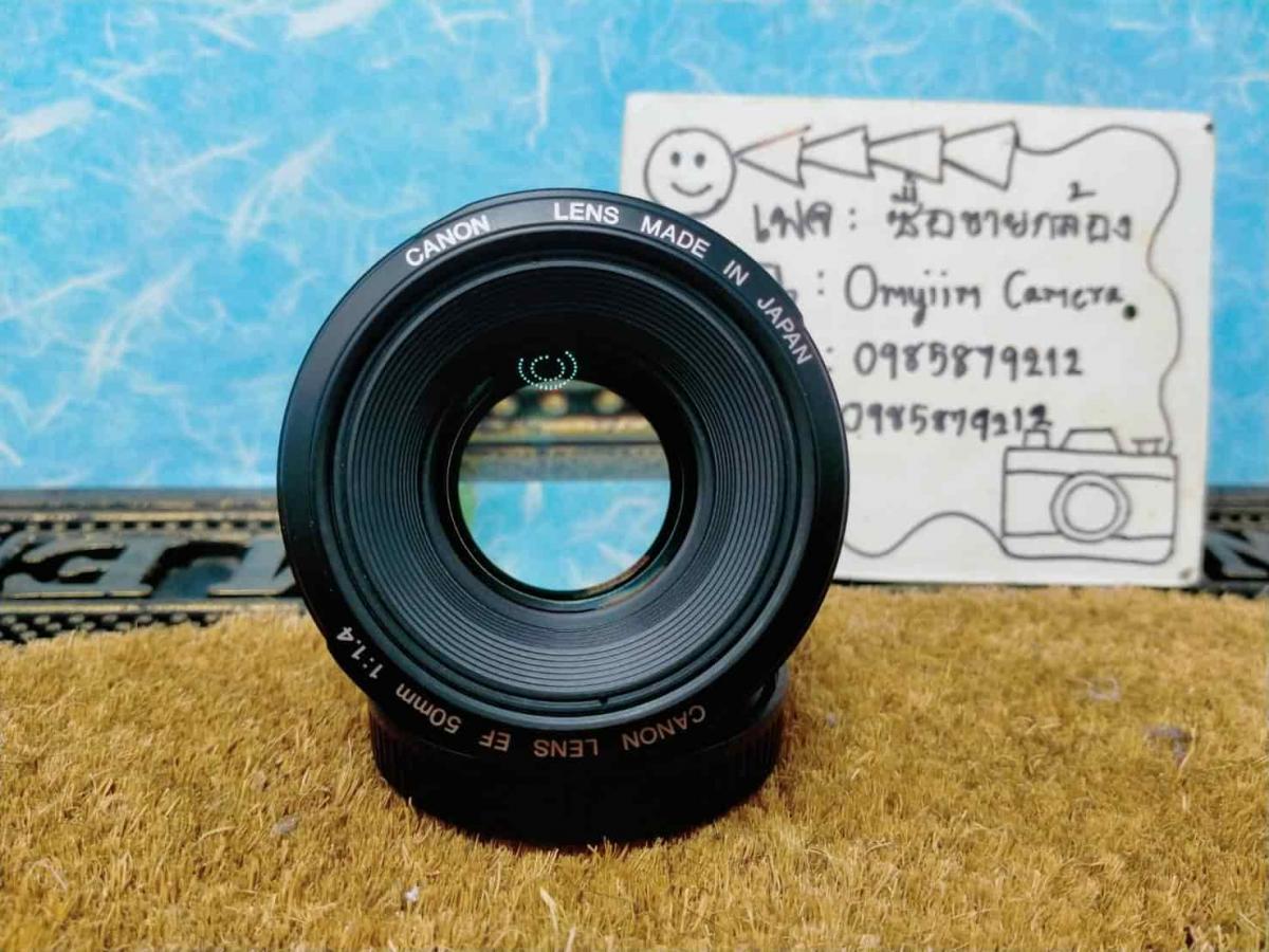Omyiim Camera Lens Canon 50 f1.4 นัดรับได้ เก็บเงินปลายทางได้ 